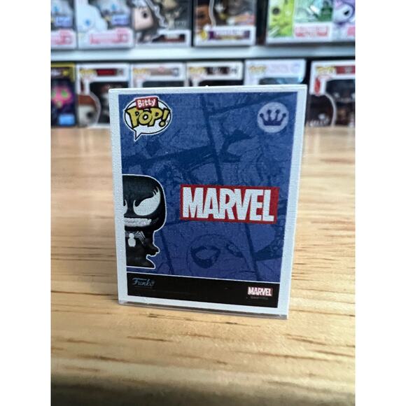 BITTY She-Venom 1-Inch Funko Pop Marvel Comics Spider-man Superhero Venom Vinyl - Picture 3 of 6